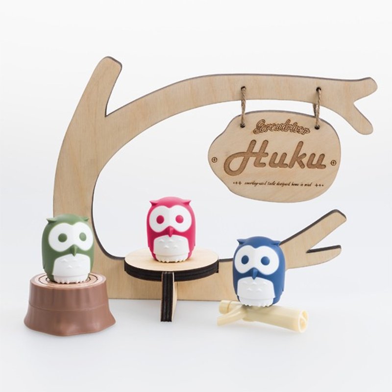「HuKu」系列組合展示款（含展示架&基本+曙光+實用三款各一） - 擺飾/家飾品 - 塑膠 
