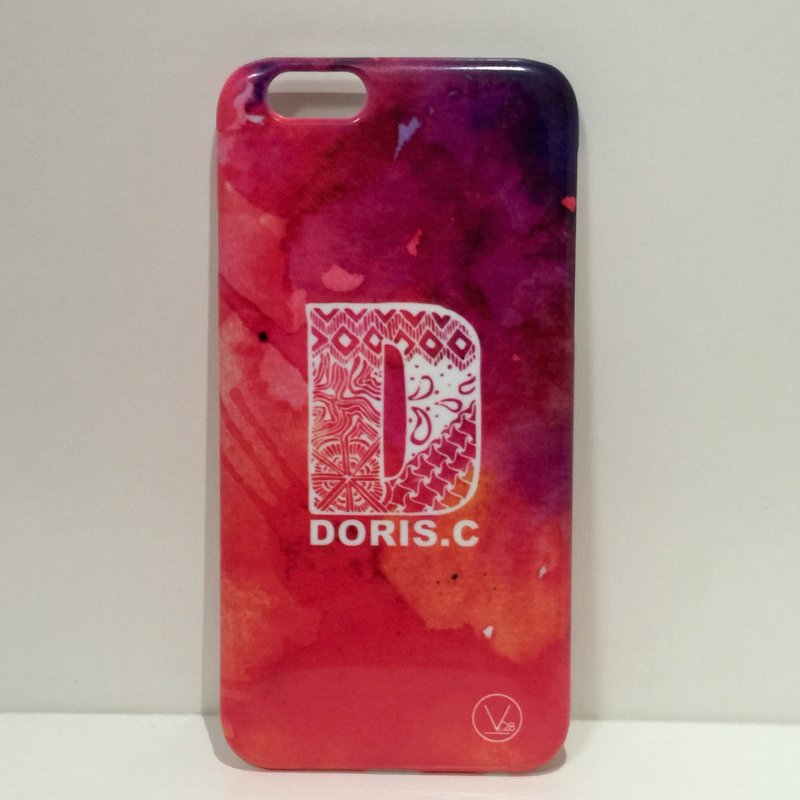 顏色/文字 客製化 – iphone, Samsung 禪繞風手機殼 - 手機殼/手機套 - 塑膠 多色