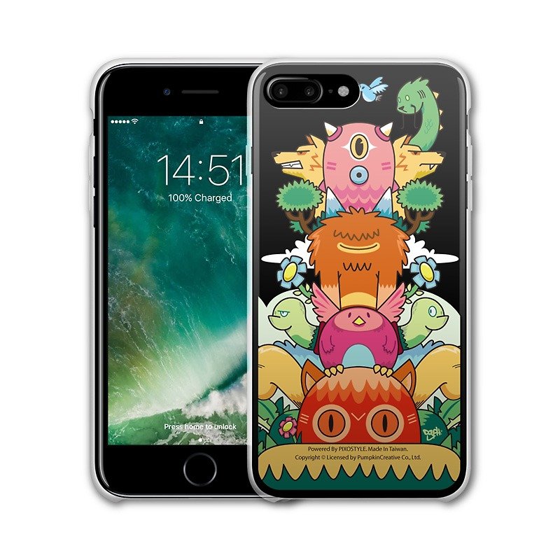 AppleWork iPhone 6/7/8 Plus Original Protective Case - DGPH PSIP-215 - Phone Cases - Plastic Multicolor