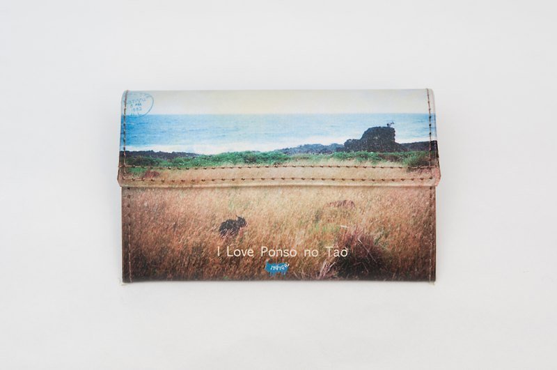 1983ER wrap - Lanyu painting - กระเป๋าสตางค์ - กระดาษ สีทอง