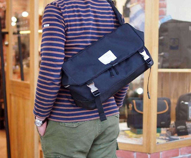 Japanese casual material waterproof messenger bag Made in Japan by SUOLO -  Shop suolo Messenger Bags & Sling Bags - Pinkoi