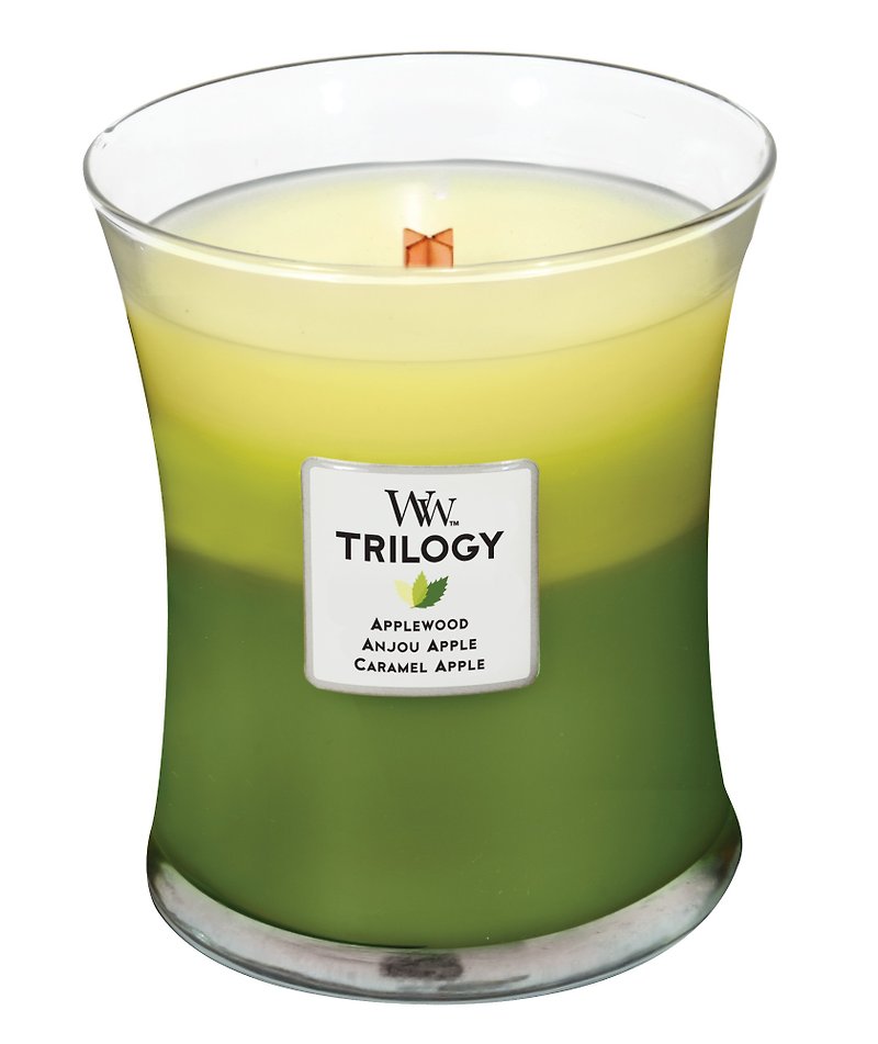WW 10 oz. Triple Scented Candle - Apple Feast - เทียน/เชิงเทียน - ขี้ผึ้ง สีเขียว