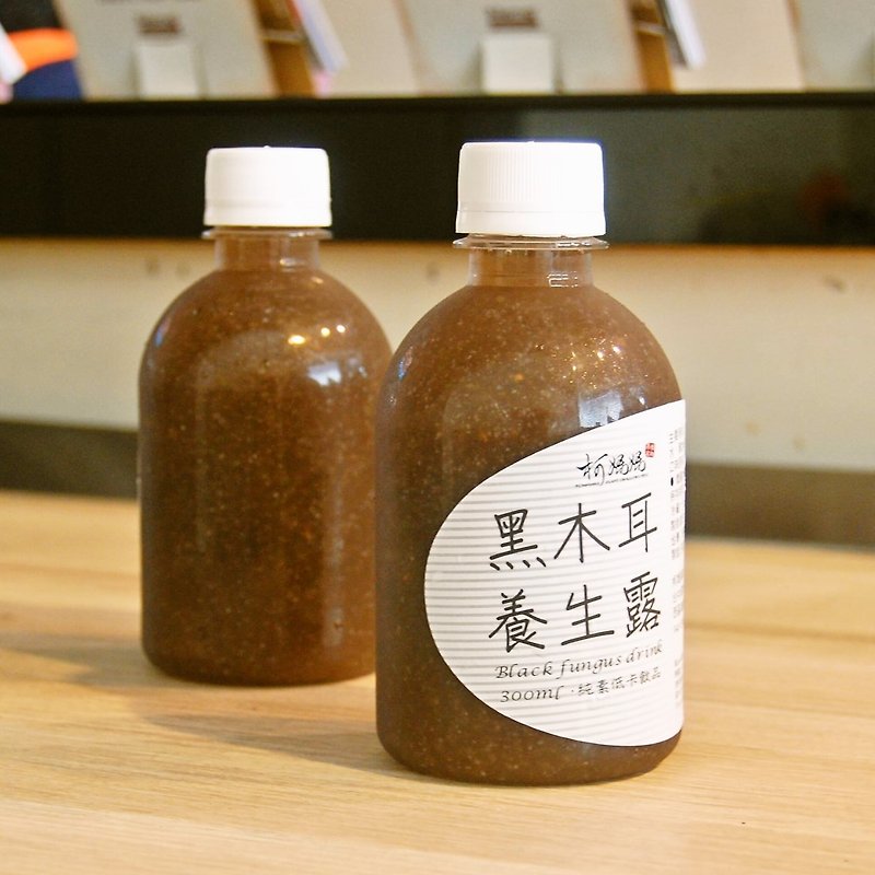 Black fungus dew│mini bottle x sugar-free, brown sugar, ginger juice - อาหารเสริมและผลิตภัณฑ์สุขภาพ - อาหารสด สีดำ