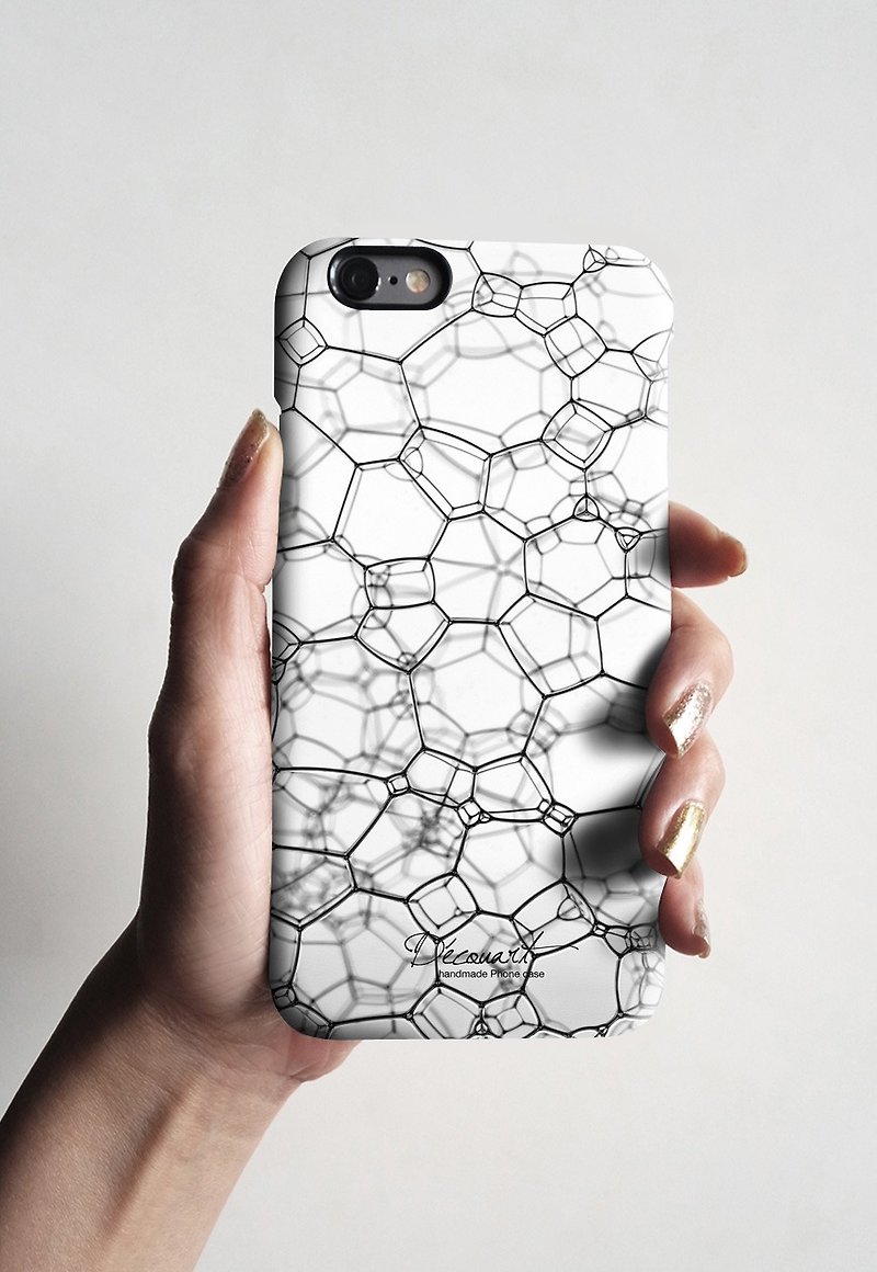 iPhone 7 手機殼, iPhone 7 Plus 手機殼, iPhone 6s case 手機殼, iPhone 6s Plus case 手機套, Decouart 原創設計師品牌 S742 - 手機殼/手機套 - 塑膠 白色
