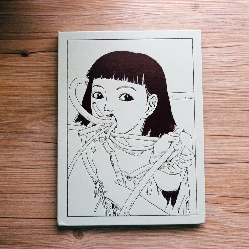 Ɓook } 獵奇日本漫畫家 駕籠真太郎短篇畫冊集 zine 明信片 異色 - 刊物/書籍 - 紙 綠色