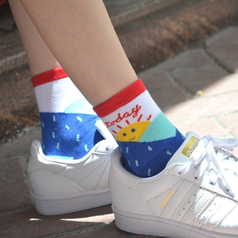 Today Sunshine Socks - Socks - Cotton & Hemp Multicolor