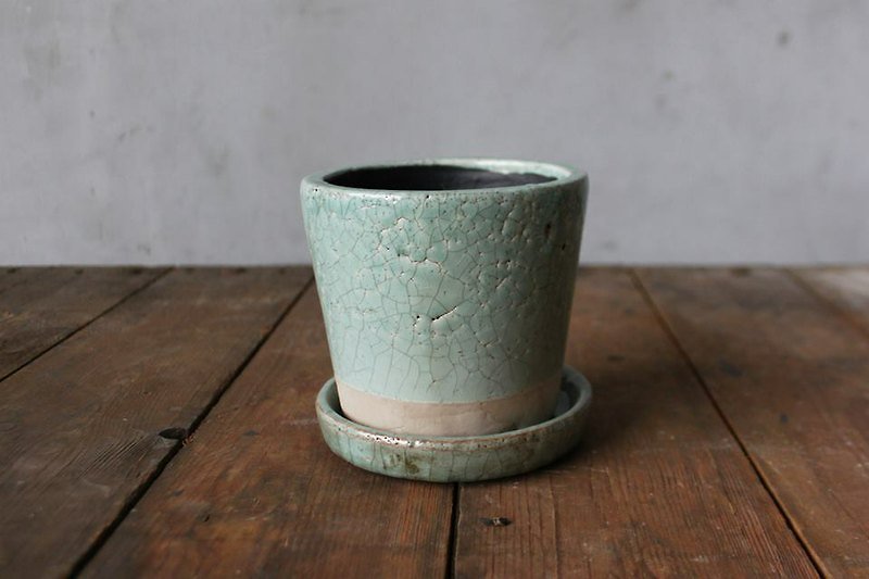 Dulton pottery glaze pots _ frost green classical green - Pottery & Ceramics - Other Materials Green