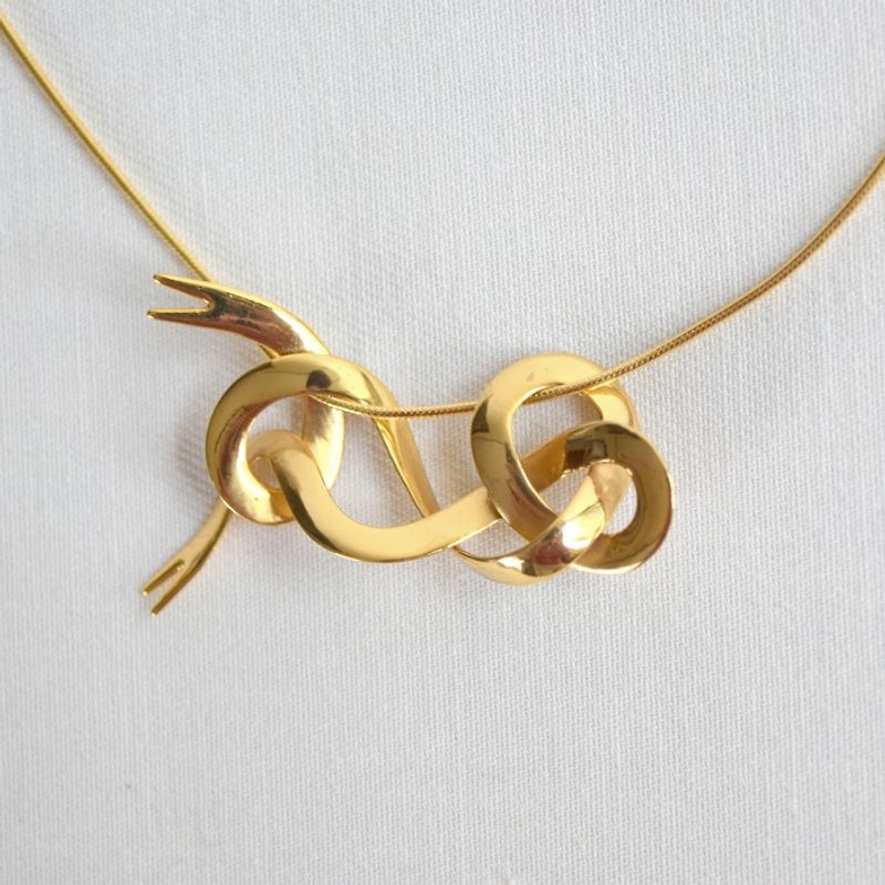 Lebon - Necklaces - Other Metals Gold