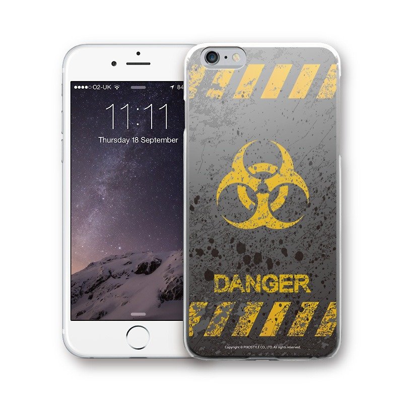 AppleWork iPhone 6 / 6S / 7/8 Original Design Case - Radiation PSIP-202 - เคส/ซองมือถือ - พลาสติก สีเทา