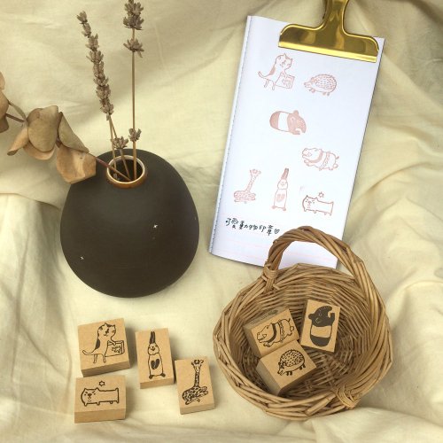 Yarnball | 針線球 動物橡皮印章10款(單顆)