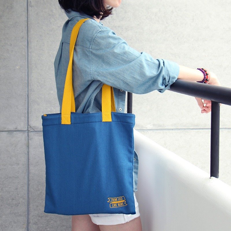 U-PICK original product life Think series shoulder bag canvas shoulder bag Korean shoulder bag 2 color options - กระเป๋าแมสเซนเจอร์ - วัสดุอื่นๆ 