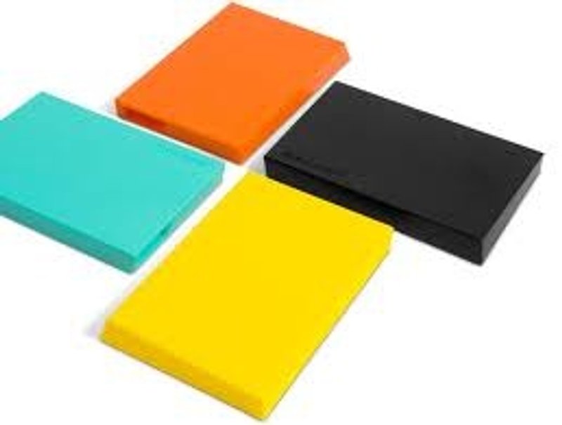 MEET 名片盒(上下蓋同色) - 卡片座/卡片架 - 塑膠 藍色