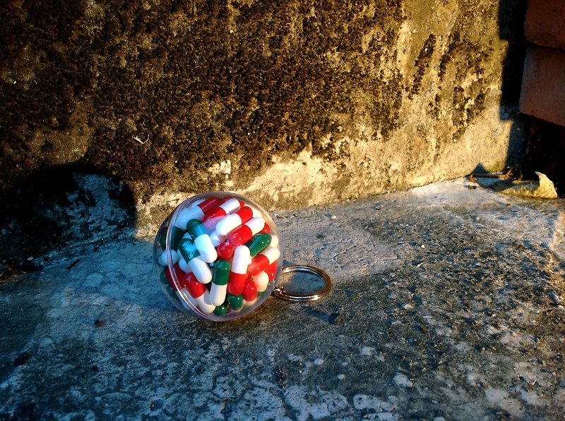 Ball Key Chains save series - Christmas Spirit - Keychains - Acrylic Multicolor