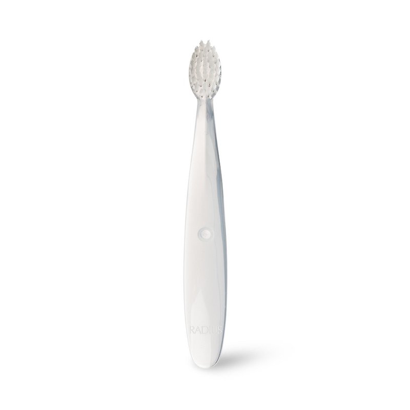 Radius Baby Teeth Massage Toothbrush / 6m+ - Other - Plastic White