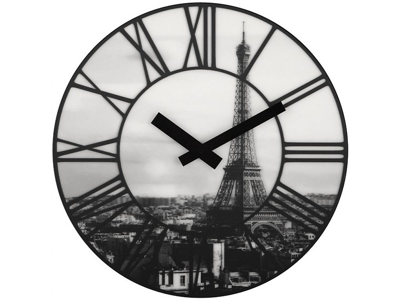 NeXtime - La Ville 3D巴黎鐵塔掛鐘 - 時鐘/鬧鐘 - 塑膠 