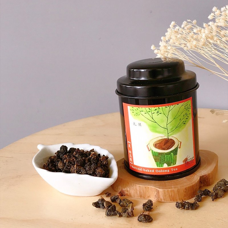 【Wu-Tsang A-Li mountain】- Charcoal-baked Oolong Tea - 18gram set. - Tea - Other Materials Brown
