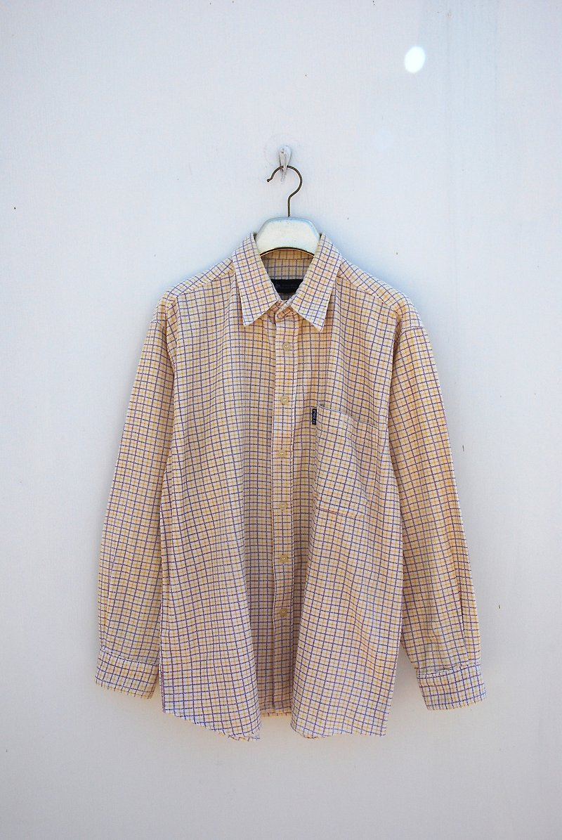 Vintage corduroy shirt - เสื้อเชิ้ตผู้หญิง - วัสดุอื่นๆ 