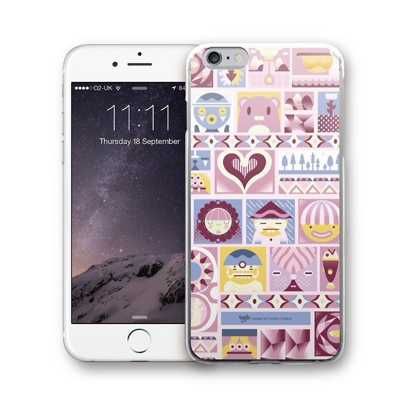 AppleWork iPhone 6 / 6S / 7/8オリジナルデザインケース -  DGPH PSIP-343 - スマホケース - プラスチック ピンク