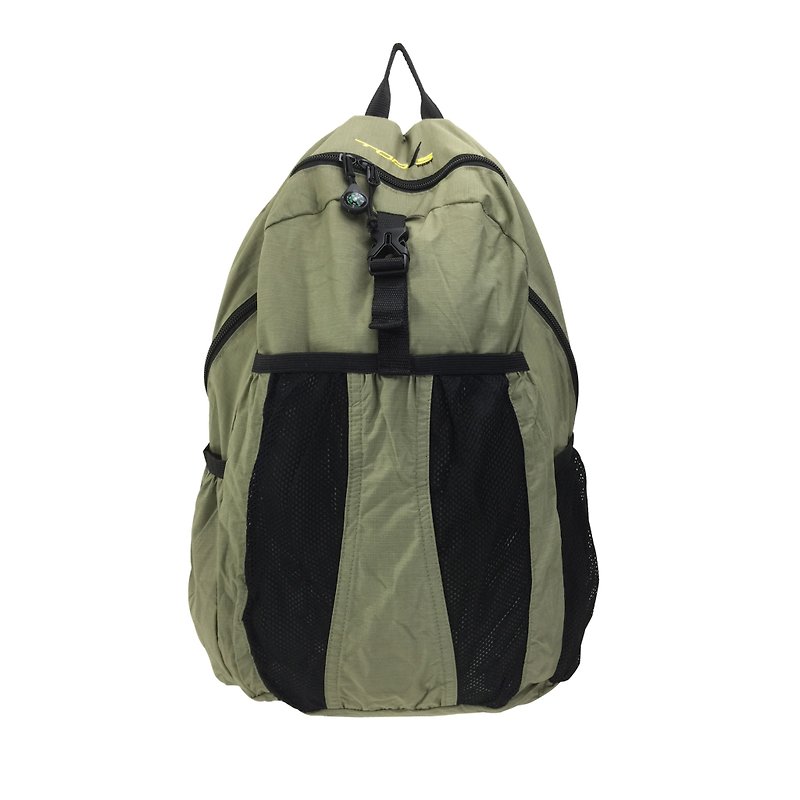 [Japan Version] Gravity-free Storage Backpack- Khaki::Extremely Light::Travel::Camping::Sports:: - กระเป๋าเป้สะพายหลัง - เส้นใยสังเคราะห์ สีกากี