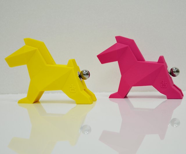 Origami horse charm