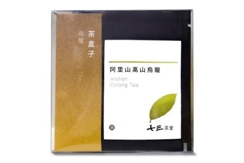 Teaboxボックスの茶 - 烏龍茶グループ - お茶 - 防水素材 ゴールド