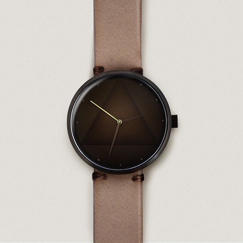 Organic leather watch : Pale Lilac : unique minimal handmade watch from TATHATA - Women's Watches - Paper Gray