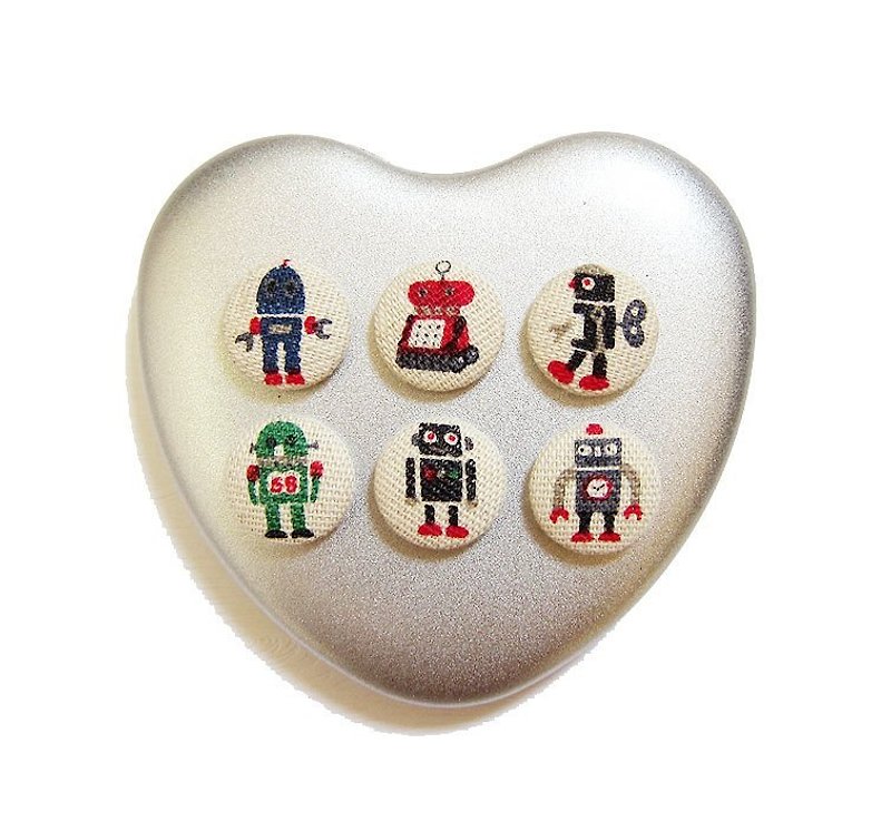 Cute robot hand for thumbtack - Other - Other Materials Red
