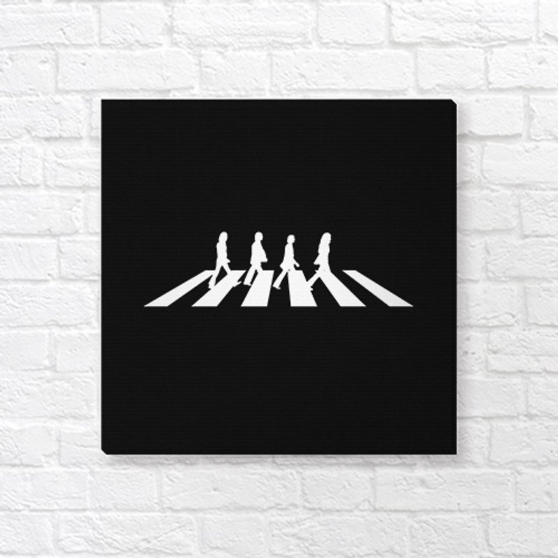 [ビートルズ]ビートルズのクラシックなシルエットのフレーム画像SKU AG1-WLDC3 - ポスター・絵 - その他の素材 