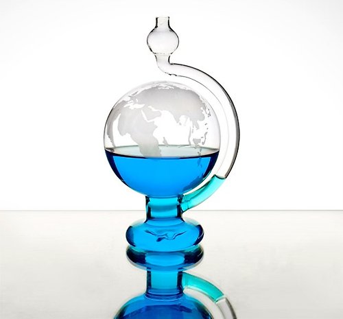 賽先生科學工廠 天氣預報玻璃氣壓球(晴雨儀)-2款
