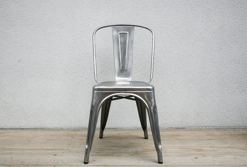 Tolix A chair - Raw - Other Furniture - Other Metals Gray