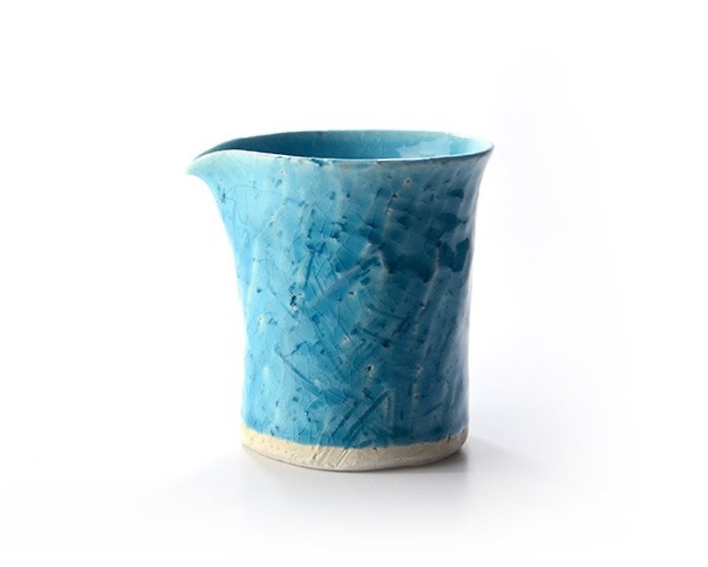 Turkey blue evening twilight pour cup - เซรามิก - วัสดุอื่นๆ สีน้ำเงิน