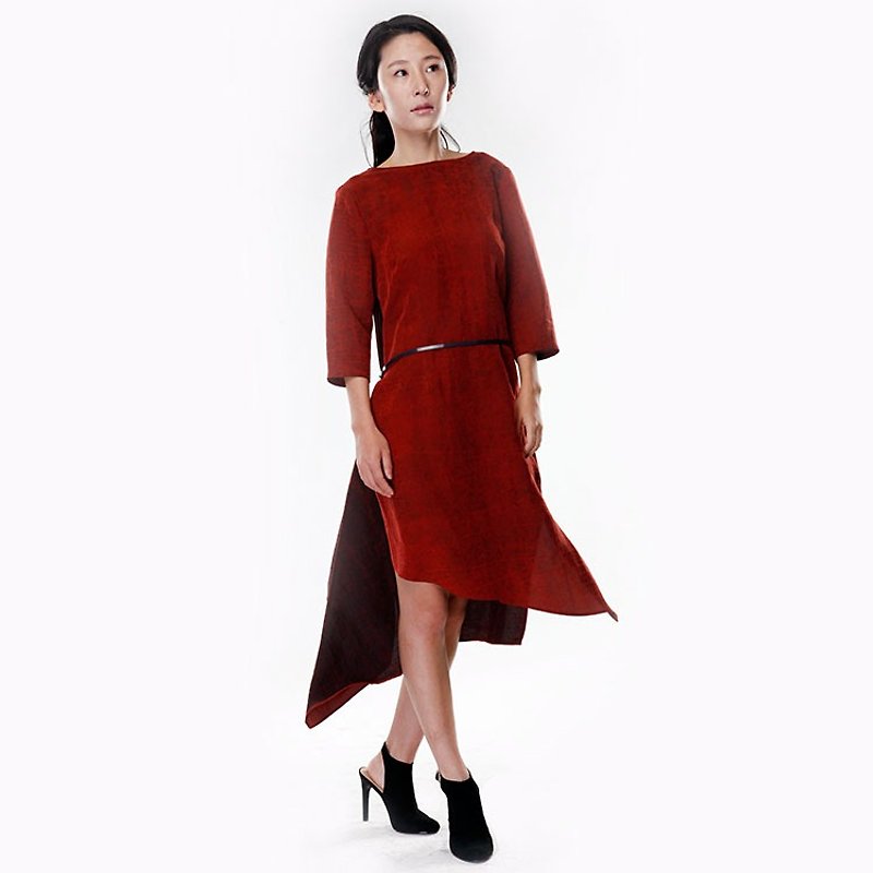 Pin Xiangyun yarn autumn fragrant cloud yarn dress pros and cons wear mulberry silk dress Tale of Two Cities - One Piece Dresses - Silk 
