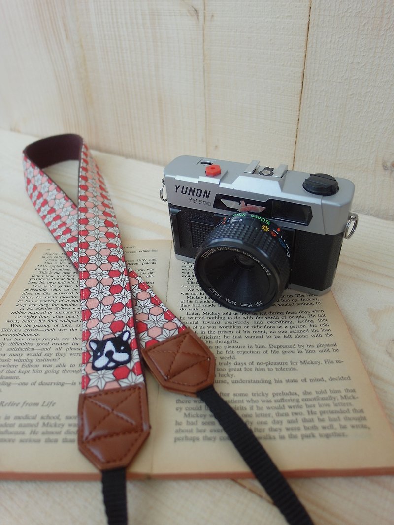 HiDots together to travel the camera strap (Japanese lozenge * Act bucket) - Cameras - Other Materials Pink
