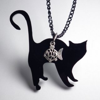 Lectra Duck▲ Cat loves to eat fish (Angry Cat)▲ Necklace/Key Ring