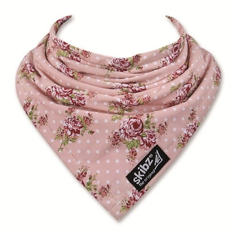 British skibz British rose fashion classic scarf - ผ้ากันเปื้อน - ผ้าฝ้าย/ผ้าลินิน สึชมพู