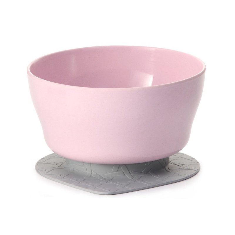 Miniware Cereal Bowl with Suction Foot - Cherry Blossom - จานเด็ก - วัสดุอีโค 