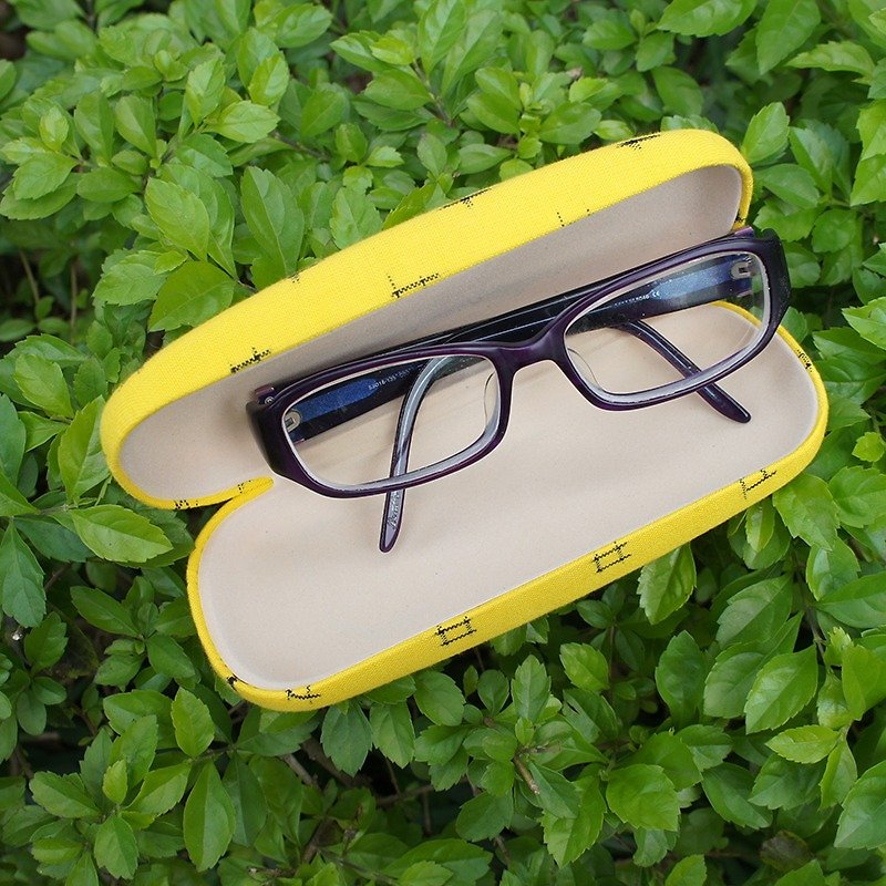 好日子眼鏡盒 - 眼鏡/眼鏡框 - 其他材質 黃色