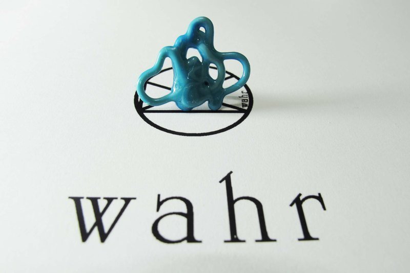 【Wahr】亂糟糟耳環 - 耳環/耳夾/耳骨夾 - 其他材質 多色