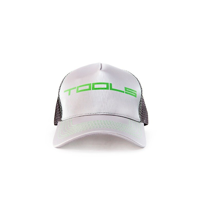 Tools Truck Driver Hat:: Water Repellent:: Fashion:: Street #银 - หมวก - วัสดุกันนำ้ สีเงิน