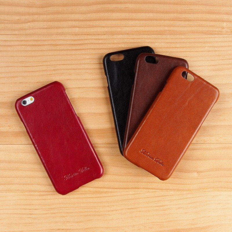 iPhone 6/6S 真皮手機背殼 - 手機殼/手機套 - 真皮 多色