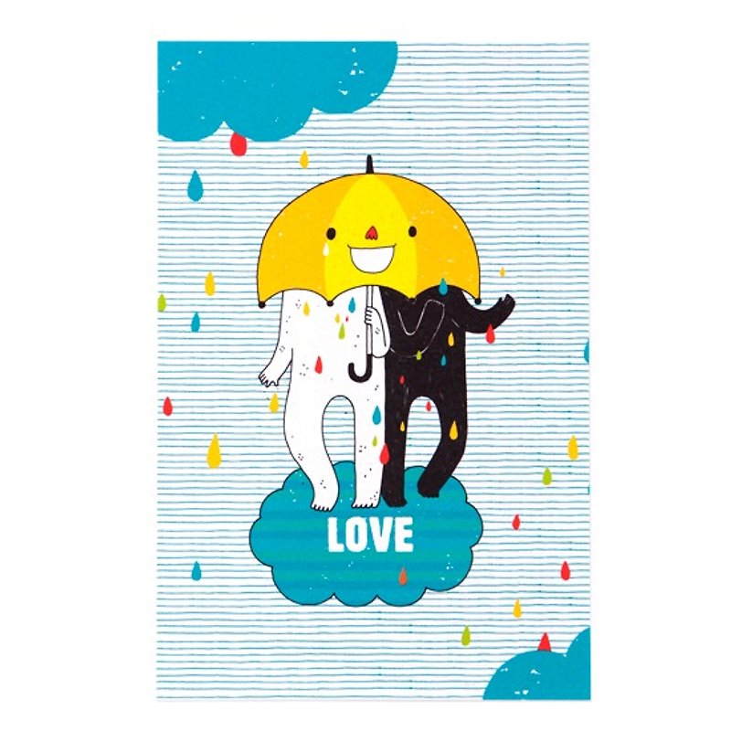 Love together / postcard - Cards & Postcards - Paper Multicolor