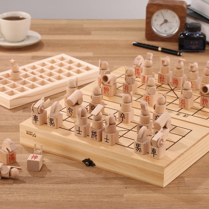 3D中国のチェス - ボードゲーム・玩具 - 木製 
