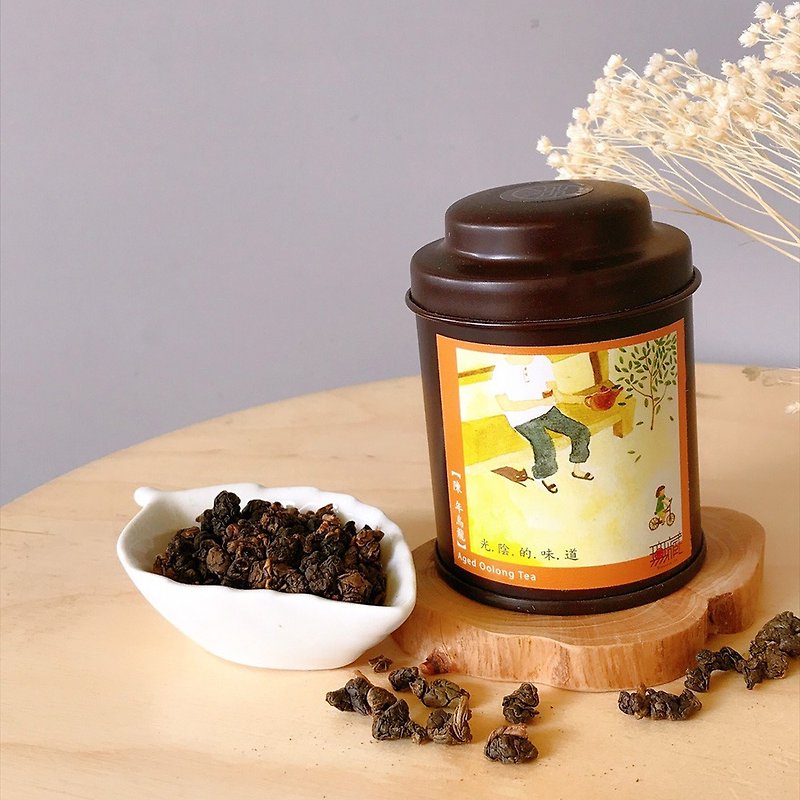 【Wu-Tsang A-Li mountain】- Aged Oolong Tea - 18 gram set. - ชา - อาหารสด สีนำ้ตาล