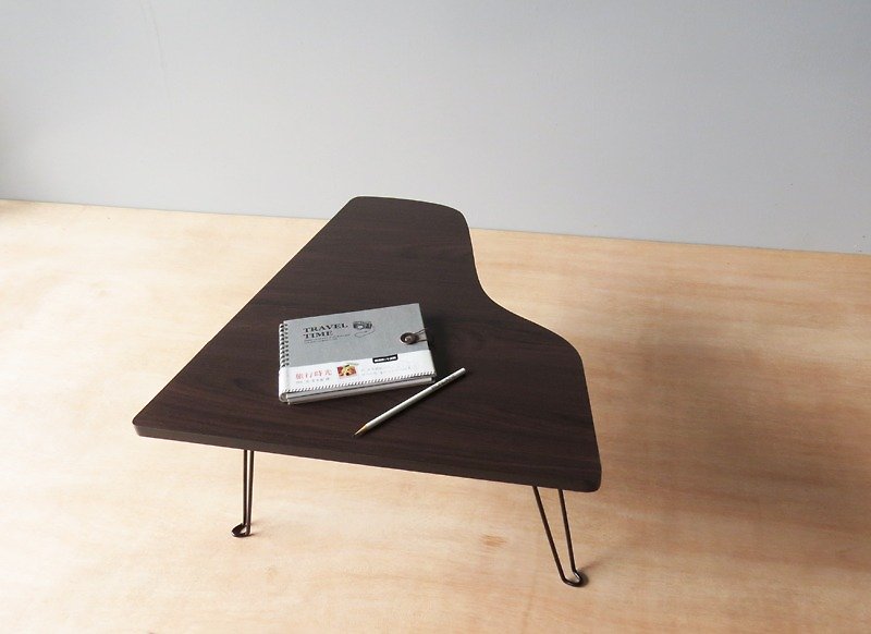 HO MOOD トーンシリーズ - ピアノ折り畳み式のテーブル。 - その他の家具 - 木製 ブラウン