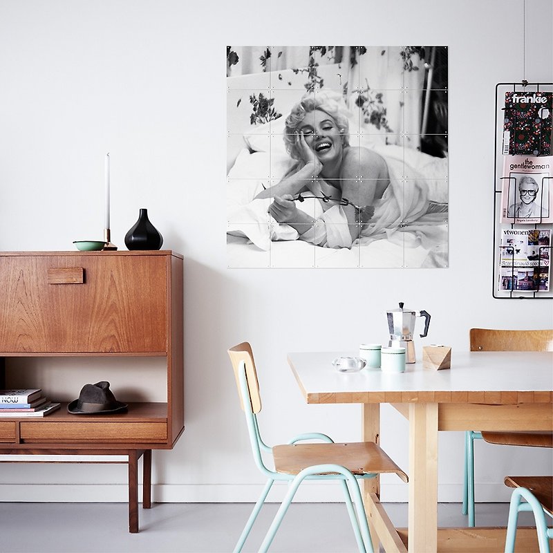 荷蘭IXXI壁掛 經典瑪麗蓮夢露(S) Marilyn - 擺飾/家飾品 - 防水材質 灰色