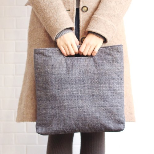 Limited Edition Hand Weaving Fabric Vintage Handbag