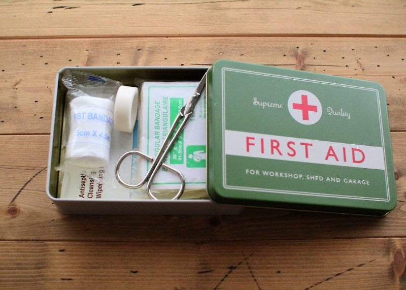 Rex First Aid Emergency retro tin - Storage - Other Materials 