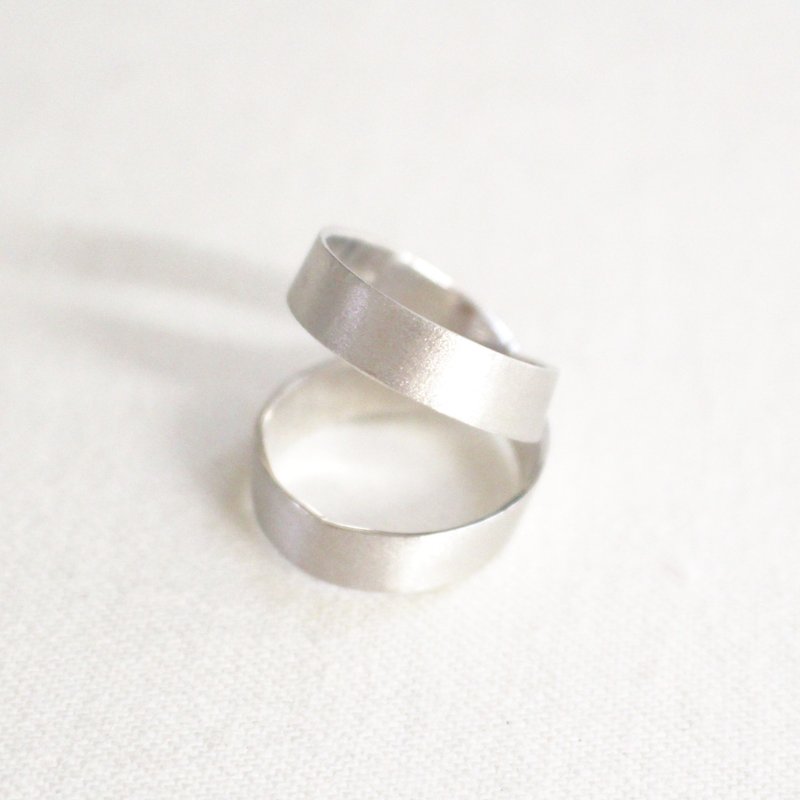 Silver reversible ring Silver - General Rings - Other Metals Gray