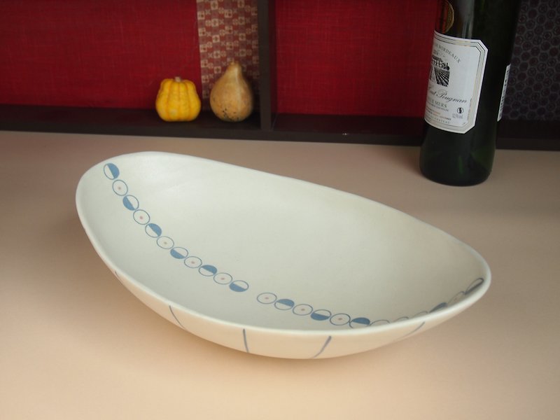 oval bowl / czech okno series - Small Plates & Saucers - Other Materials Multicolor