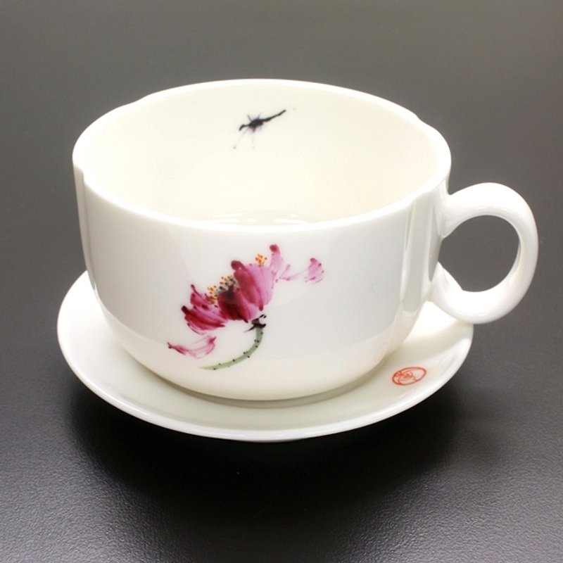 TAISO Zen Master Li Xiaoyu - Buguo Pure Land Zen Style Porcelain Cup Set - Mugs - Other Materials 